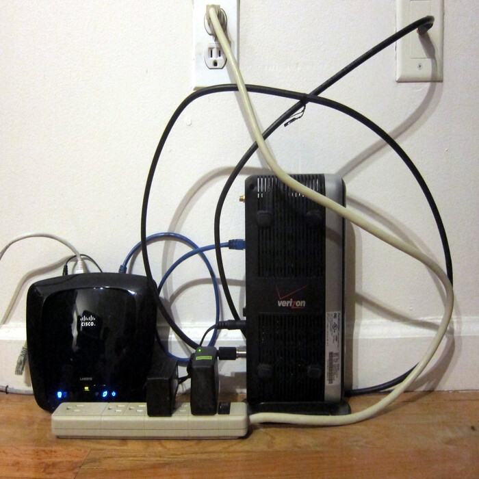 reset fios router